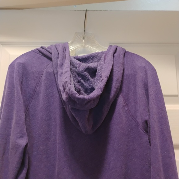 PINK Victoria’s Secret Purple Hoodie Sweatshirt Basic Style circa 2012 Size L - Picture 2 of 9